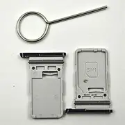 Single SIM Tray for Samsung Galaxy S21 Ultra 5G SM-G998B SM-G998U with SIM Eject Tool Navy Blue