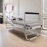 Pilates Reformer Machine, Foldable Pilates Reformer for Strength Training Exercise, Pack of Pilates Circle