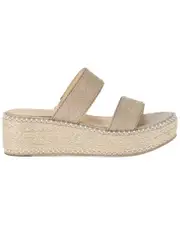 Frye Joy Woodstock 2 Leather Wedge Sandal