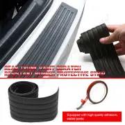 Fit Car Rear Bumper Guard Protector Pad Trunk Sill Plate Trim Cover Rubber Kit (for: Honda)