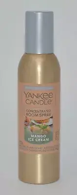 1 YANKEE CANDLE MANGO ICE CREAM CONCENTRATED ROOM SPRAY PERFUME AIR FRESHENER