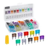 120 Pieces Mini Fuse Kit Car Fuses Assortment Kit-Fuse Kit-Mini Fuses(2A/3A/5...