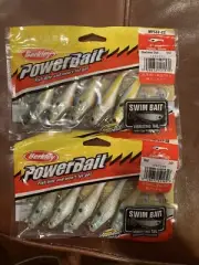 Berkley PowerBait 3" Swim Shad Soft Bait - Pre-Rigged - 5 Count