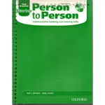 佰俐O《PERSON TO PERSON TEST BOOKLET STARTER 3E 無CD》2006