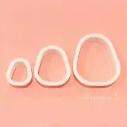 Pebble Polymer Clay Cutter Set