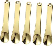 5pcs Skincare Makeup Spatulas Mini Lotion Scoops Eye Spoon Makeup Spoons Reusable Beauty Tools