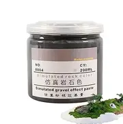 Basing Sand for Miniatures | 200ml Miniature Basing Earth Texture Sand Mud | Beginners-Friendly Crafting Accessory Friends Classmates Use for School, Home