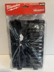 Milwaukee Tool 48-22-9482T 32 Pc. 3/8 In. Drive Metric Ratchet And Socket Tray