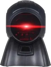 Daseeme Omni-dectional 20 Lines 1D USB Orbit Barcode Scanner Reader Auto Scanning 1800t/s Speed 30° Adjustable Head