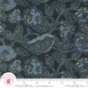 Moda YUKATA 48070 12 Navy Blue Floral MADDY Quilt Fabric
