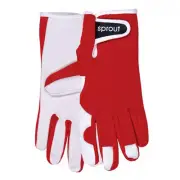 Annabel Trends - Sprout Red Ladies Goatskin Gloves | Garden House - OSFA