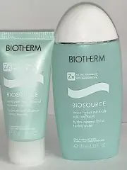 BIOTHERM BIOSOURCE Mineral Toner & Foam cleanser w Zinc / acne