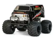 Tamiya RC 1/12 ,Lunch Box Customized Monster Van For Racing & Show Black Edition