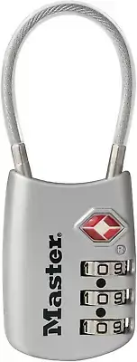 Master Lock 4688D Set Your Own Combination TSA Approved Luggage Lock, 1 Pack