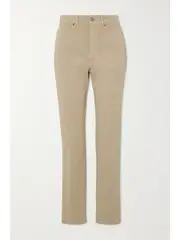 [Purdey] Purdey - Mid-rise Slim-leg Jeans - Beige - UK 18 UK 18 Neutrals