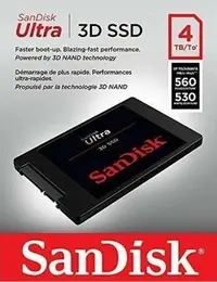 在飛比找Yahoo!奇摩拍賣優惠-喬格電腦  SanDisk ULTRA 3D 4TB SSD
