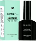 Gel Nail Glue 15ml/4 in 1 Super Strong Nail Glue Compatible with Acrylic-Nails S