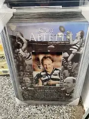 Signed Gary Ablett Senior Career Print with a COA framed superbly amazing item