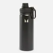 Medium Metal Water Bottle - Black