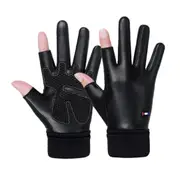 Winter Warm Thermal Leather Gloves Ski Snowboard Cycling Touch Screen Waterproof