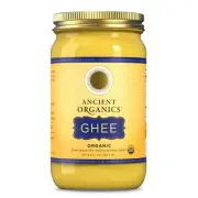 Ancient Organics Ghee Organic Grass Fed Ghee Butter - Gluten Free Ghee Clarif...