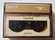 Sony MiniDV 63 MEDVM63 Digital HD Video Tape. 5 Tapes.