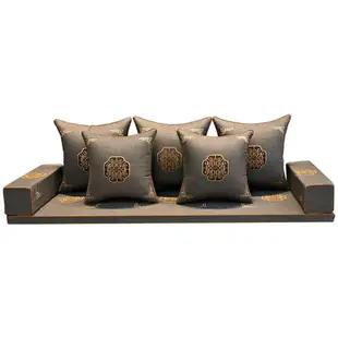 家具 紅木沙發坐墊新中式實木家具椅子座墊羅漢床墊子五件套罩四季通用
