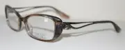 BADGLEY MISCHKA BM GISELLE SLATE Optical Eyeglass Frame For Women w/ Stones