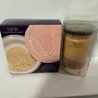Tarte Amazonian Clay Gem Powder Foundation 12N FAIR NEUTRAL 0.35 oz & Blur Brush