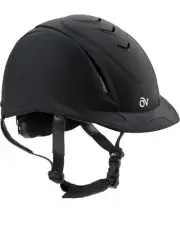 Ovation Deluxe Schooler Riding Helmet, Black XS/S, 6" - 6 1/2" EXTRA SMALL/SMALL
