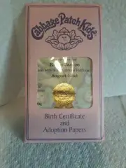 Cabbage Patch Kids KEYLA JANICE Birth Certificate Adoption Papers Vtg