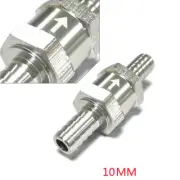 1 Pc One Way Check Valve Non Return Inline for Gas or Diesel fuel 10mm