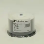 Verbatim DataLifePlus 50 Pack White Inkjet Hub Printable DVD R Discs 16x