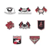 Essendon Bombers AFL Pin Set