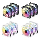 120mm Control Computer Cooling ARGB Case Fans Sync PWM 5V 3Pin Fan