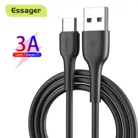 在飛比找蝦皮商城優惠-Essager 3A Type-C快速充電數據傳輸電線適用於