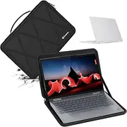 Hard EVA Protective Sleeve for 14 inch Lenovo ThinkPad X1 Yoga Gen 8/7/6 2 in 1, for ThinkPad X1 Carbon Gen 11/10, for IdeaPad Flex 5i/5 2 in 1, ThinkBook 14 Gen 6 Laptop Bag (X8248)