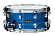 Tama Starclassic Walnut Birch Snare 14"X6.5" Wbss65-Lor Ocean Blue Ripple