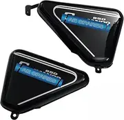 Compatible With Norton Commando Roadster 850 Side Panel Steel Black Painted