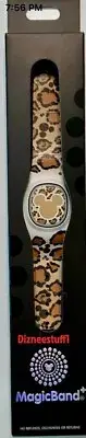 NEW Disney Parks Mickey Mouse Animal Kingdom Leopard Magic Band+ Magic Band Plus