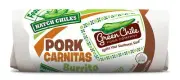 Green Chile Food Carnitas Burrito with Salsa Monterey Jack Black Beans and Ci...