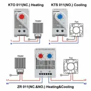 Compact Mechanical Switch Thermostat Temperature Controller Thermostatic Bimetal
