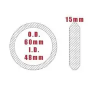 Aunger 10pk Exhaust Gasket Holden Hq 6 Cyl 48Mm (1-7/8') Wm Je375 - UNG002W-10