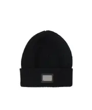 Dolce Gabbana Branded Tag Knitted Beanie One size Black