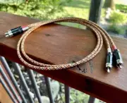 6 Ft. JMB CABLE CO. Audiophile Reference Standard Rca Interconnect Cables