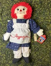 Vintage Applause Johnny Gruelle 17" Raggedy Ann Collector Cloth Doll NWT 1991