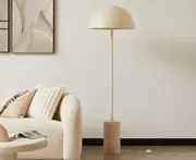 Jacob White Floor Lamp