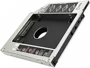 CAXUSD 2.5 Inch Hard Drive Adapter Mounting Bracket for Laptop Optical Bay Aluminum Alloy 3 HDD