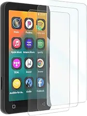 innioasis Tempered Glass Screen Protector for G1 Mp3 Player, Anti-Scratch, 9H Hardness, HD Clear, Bubble Free with Easy Installation Kit, 3 Pack