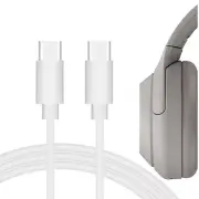 Geekria Type-C Charger Cable for Sony WH1000XM5 WF1000XM5 LinkBudsS LinkBuds